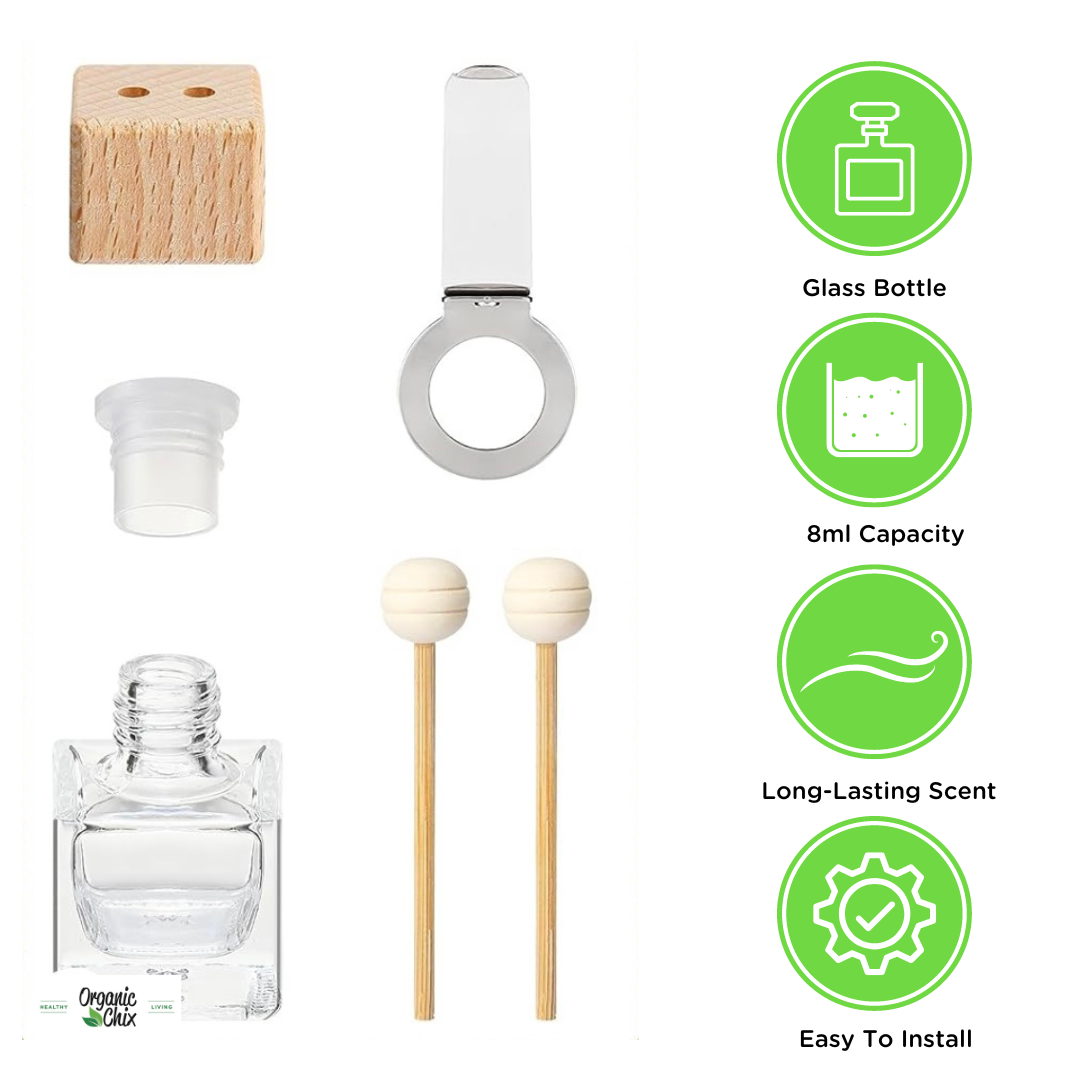 Essential Oil Car Vent Clip Reed Diffuser – Organic Chix