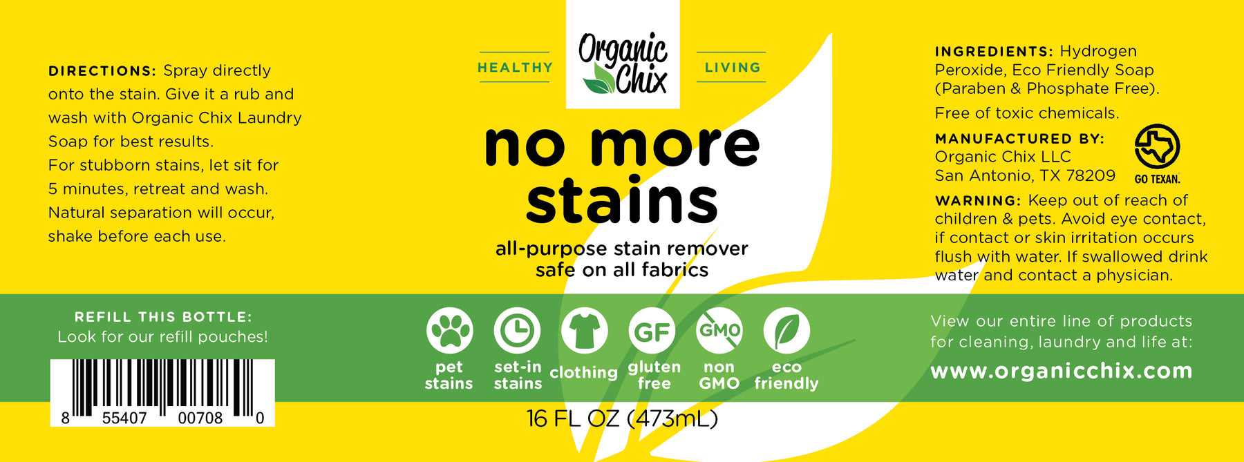 All natural chemical free products for everyday living and cleaning