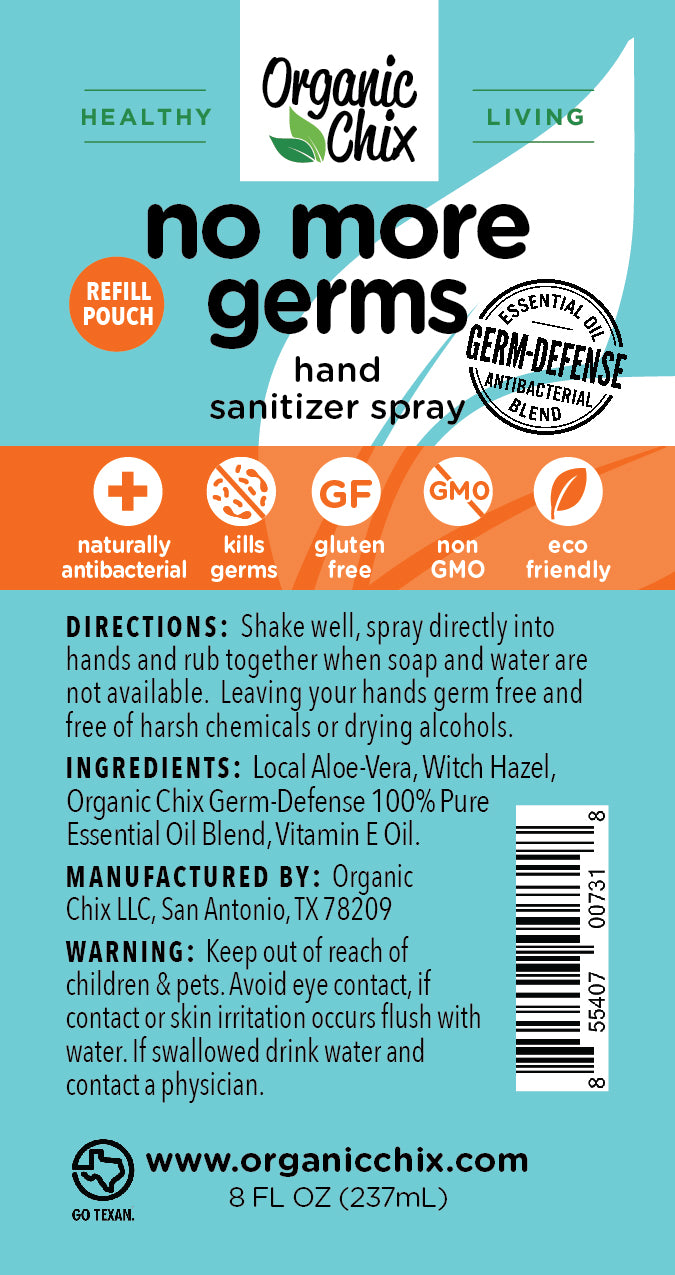 Alcohol-Free Hand Sanitizer – Organic Chix