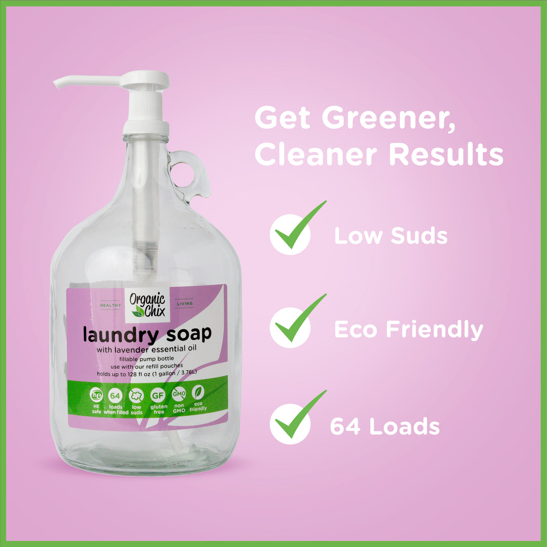 Non-Toxic Laundry Detergent | Natural Laundry Soap | Organic Chix