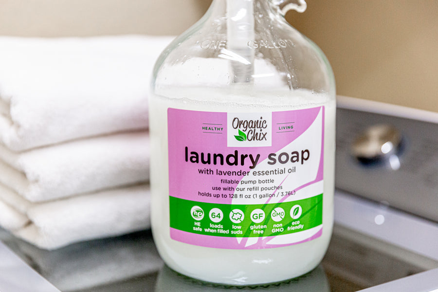 Non-Toxic Laundry Detergent | Natural Laundry Soap | Organic Chix Non-Toxic Laundry Detergent | Natural Laundry Soap | Organic Chix